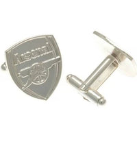 Thumbnail for Arsenal FC Silver Plated Crest Cufflinks