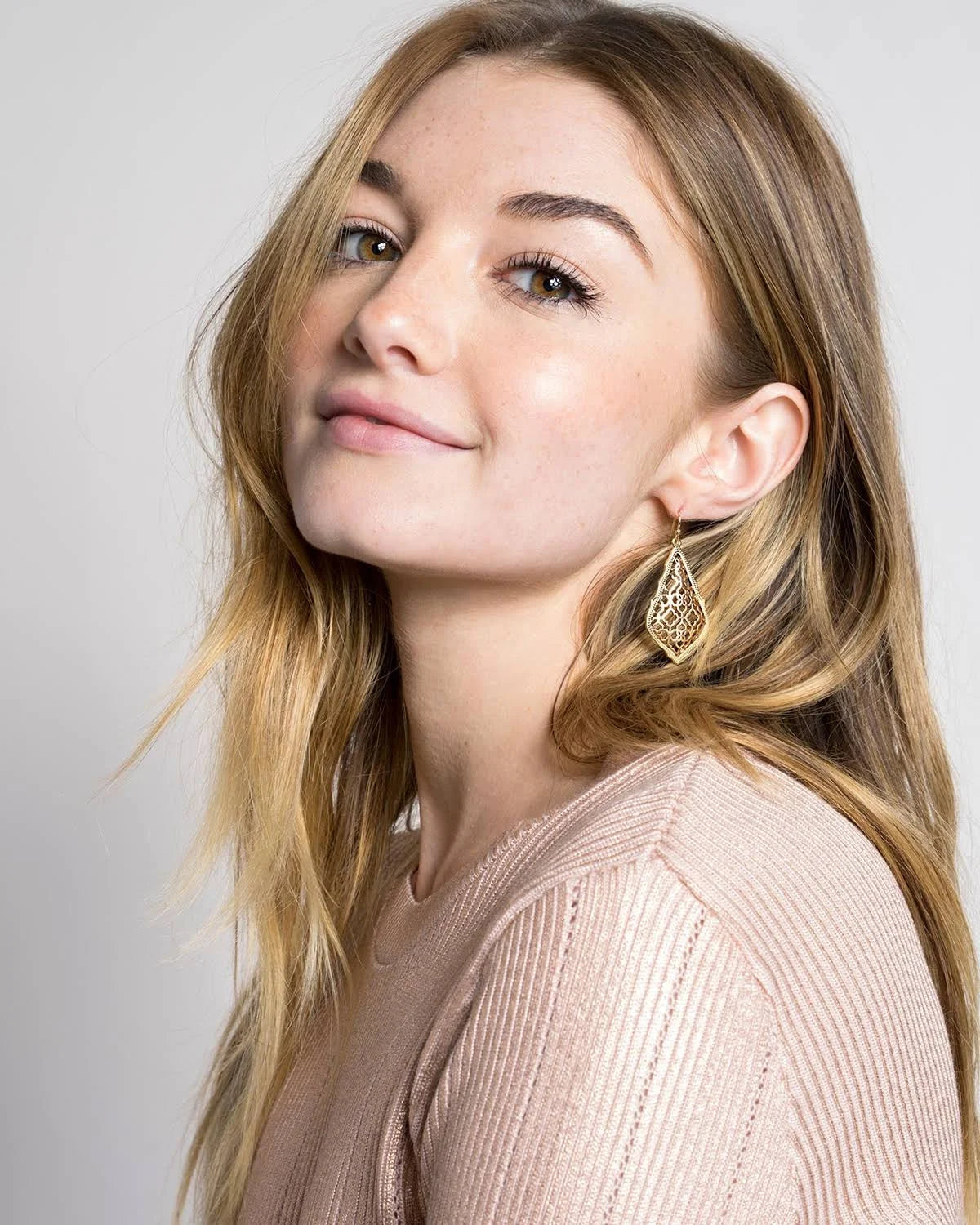 Addie Drop Earrings Silver