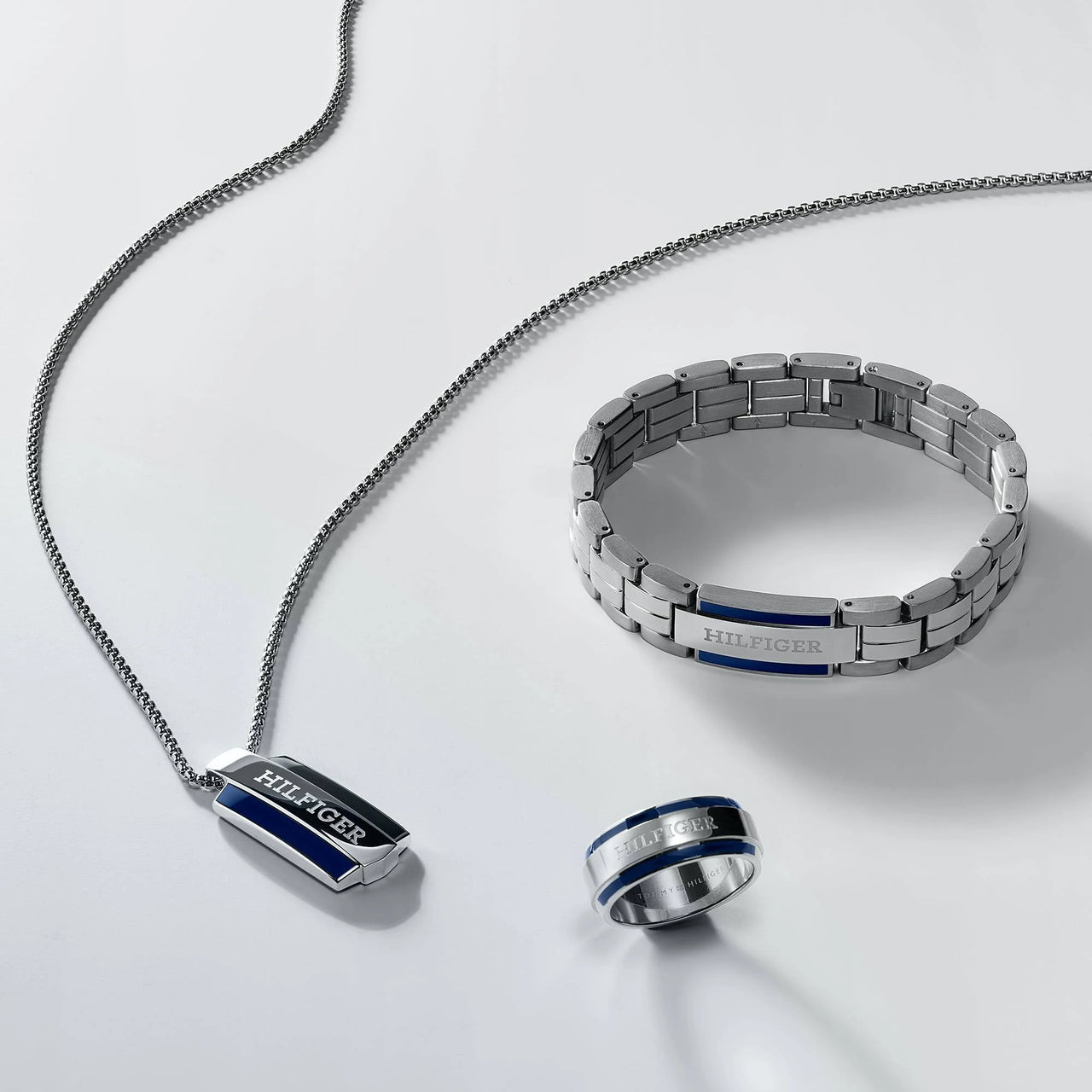 Tommy Hilfiger Men's Stainless Steel Pendant Necklace
