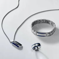 Thumbnail for Tommy Hilfiger Men's Stainless Steel Pendant Necklace