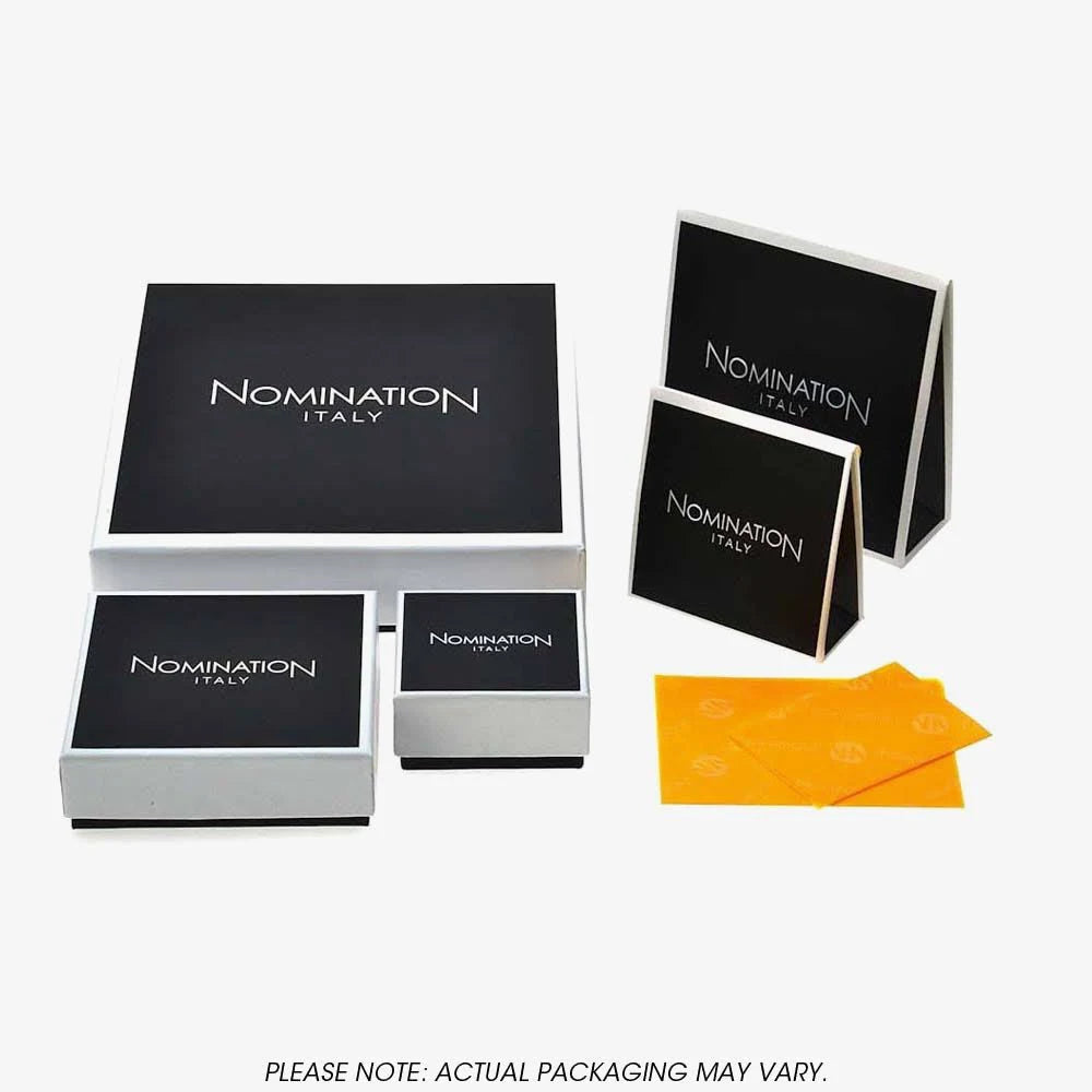 Nomination Classic Gold & Enamel Forget-Me- Not Charm