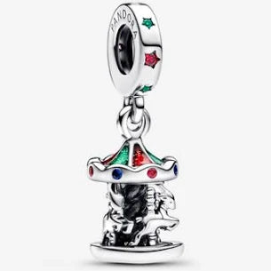 Pandora Spinning Carousel Dangle Charm