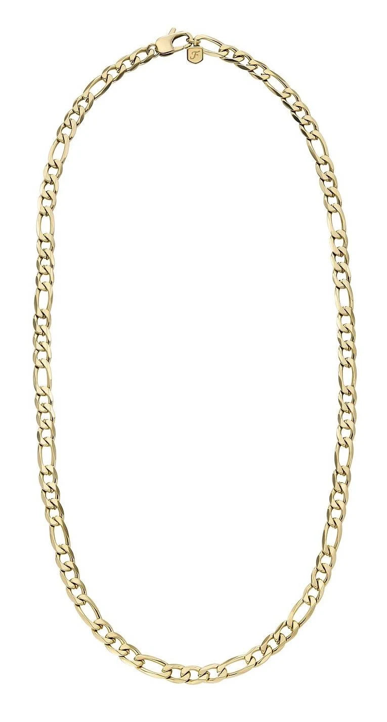 Men's Fossil Gold Tone Stainless Steel Necklace