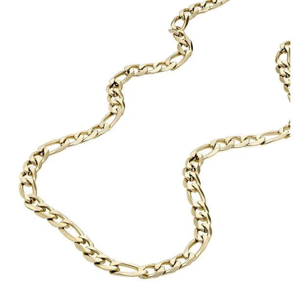 Men's Fossil Gold Tone Stainless Steel Necklace