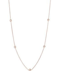 Thumbnail for Roberto Coin Women's Diamond By The Inch Station Necklace