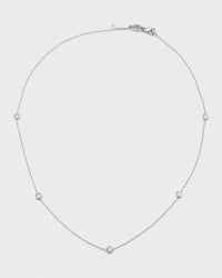 Thumbnail for Roberto Coin Women's Diamond By The Inch Station Necklace