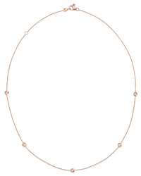 Thumbnail for Roberto Coin Women's Diamond By The Inch Station Necklace