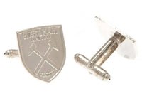 Thumbnail for West Ham United FC Silver Plated Formed Cufflinks