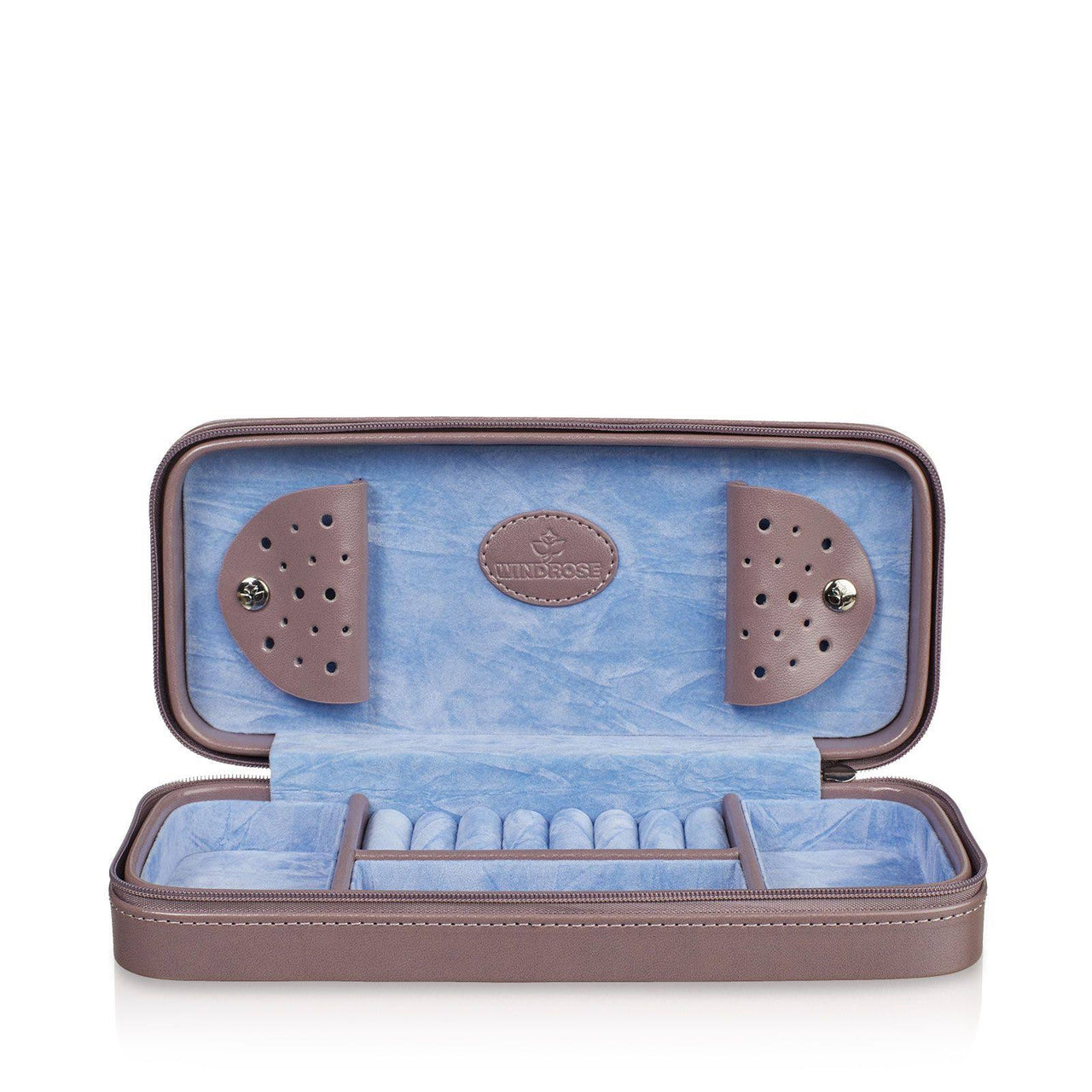 Windrose Merino Moda Travel Charm Box - Black