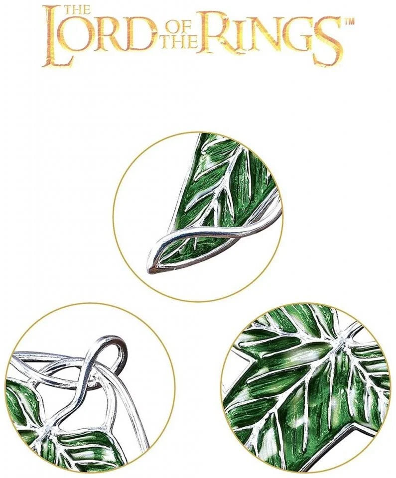 Noble Collection Lord of the Rings Elven Leaf Brooch