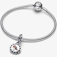 Thumbnail for Pandora Engravable Robin Bird Dangle Charm