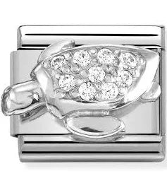 Nomination Classic Sterling Silver Sea Turtle Charm