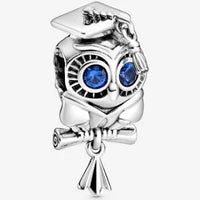 Thumbnail for Pandora Wise Owl Graduation Charm