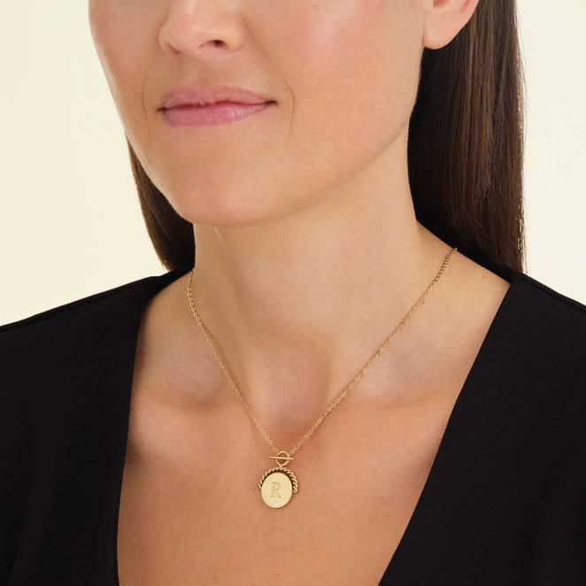 Rosefield Twisting Coin Necklace