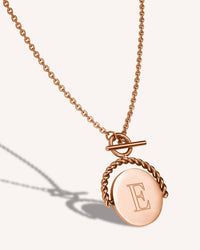 Thumbnail for Rosefield Twisting Coin Necklace