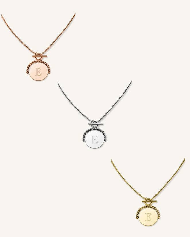Rosefield Twisting Coin Necklace
