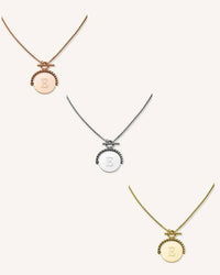 Thumbnail for Rosefield Twisting Coin Necklace