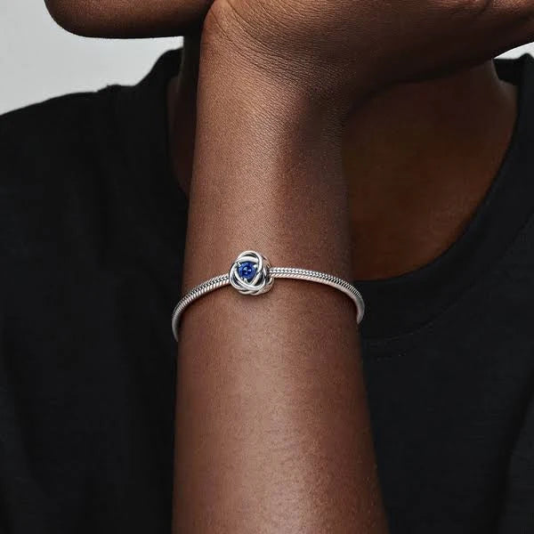 Pandora Moments September Birthstone Eternity Circle Charm