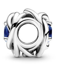 Thumbnail for Pandora Moments September Birthstone Eternity Circle Charm