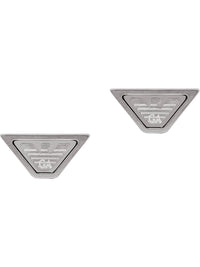 Thumbnail for Emporio Armani Men's Stainless Steel Eagle Logo Stud Earrings