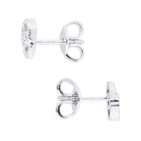 Thumbnail for Gucci GG Running Diamond Stud Earrings