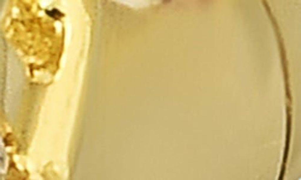 Roberto Coin 18K Yellow Gold Perfect Diamond Hoop Earrings - Gold