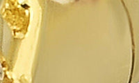 Thumbnail for Roberto Coin 18K Yellow Gold Perfect Diamond Hoop Earrings - Gold