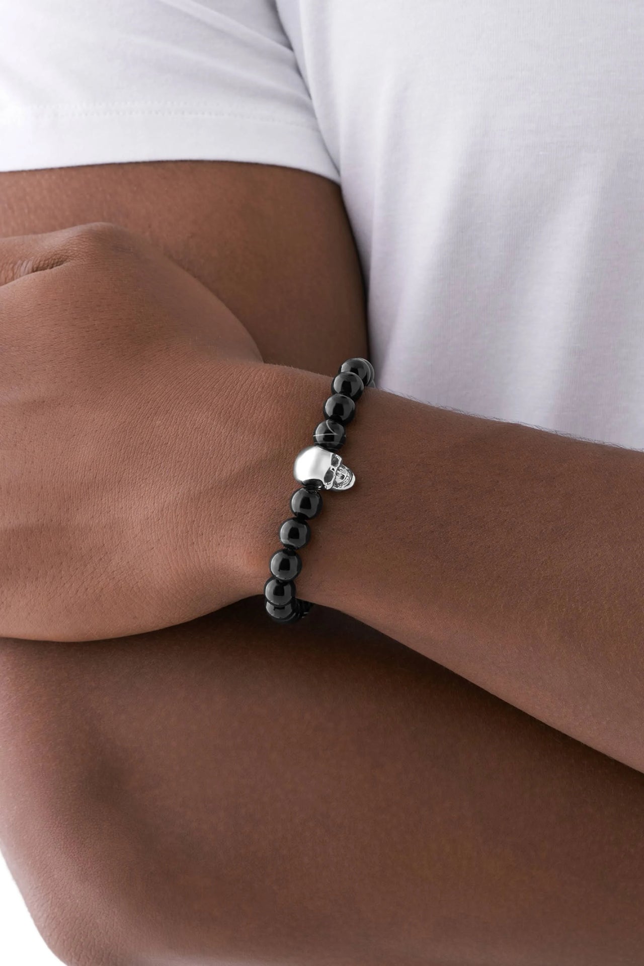 Diesel Men's Beaded Bracelet