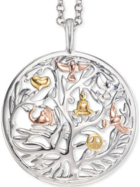 Thumbnail for Engelsrufer Tree of Life Ladies Necklace 45cm ERN-TREE-TRICO