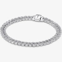 Thumbnail for Pandora Gold Pavé Cuban Chain Bracelet