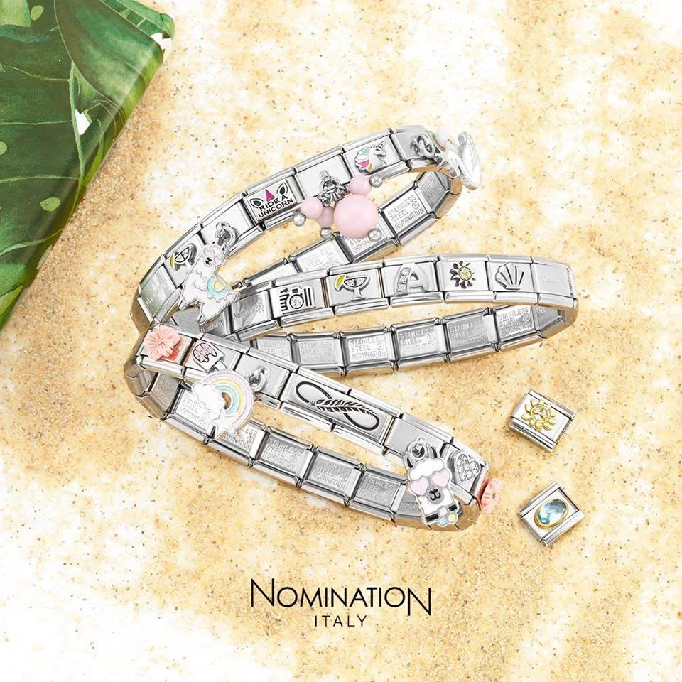 Nomination Classic Silver Auntie Heart Charm