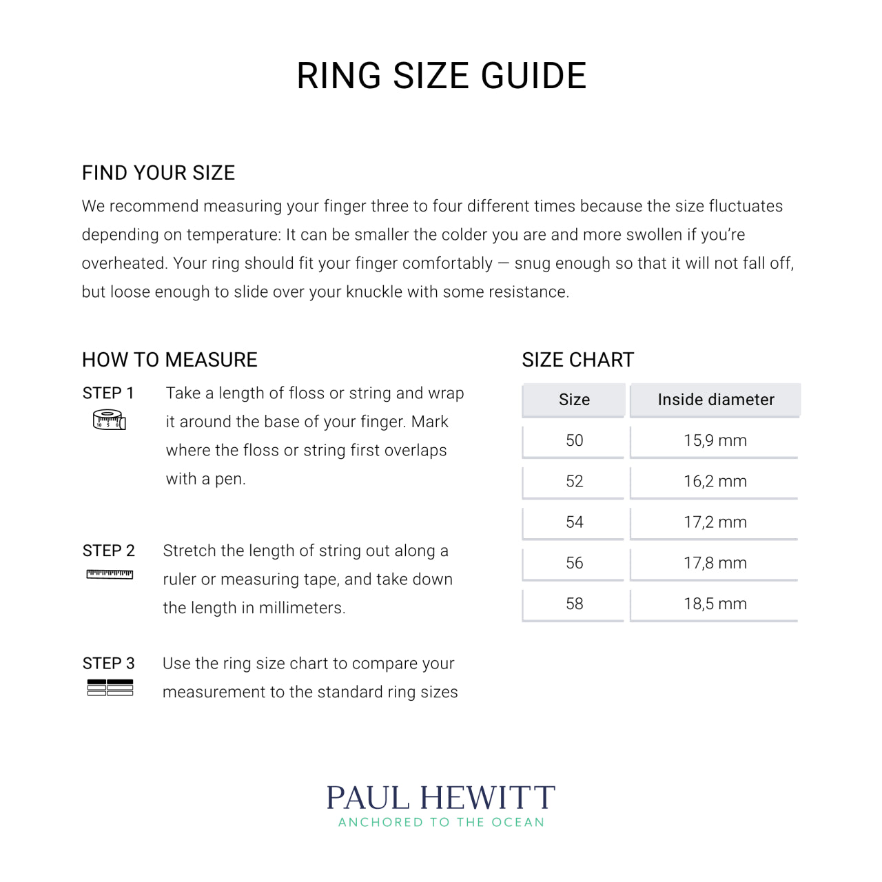 Paul Hewitt Ring Ancuff Gold
