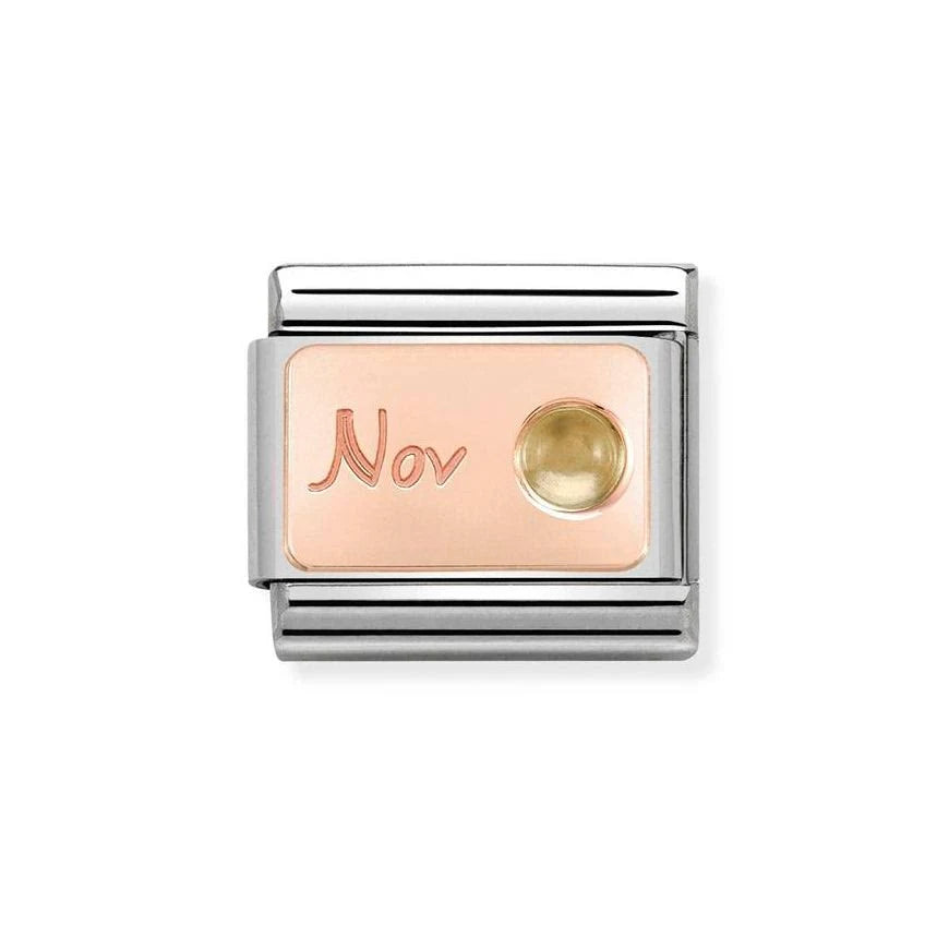 Nomination Classic Rose Gold July Ruby Charm