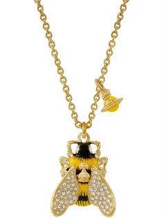 Vivienne Westwood Bumble Bee Pendant Necklace