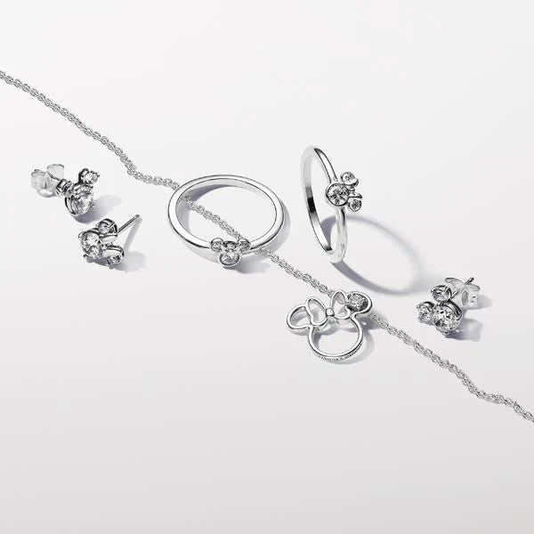 Pandora Disney Minnie Mouse Silhouette Collier Necklace