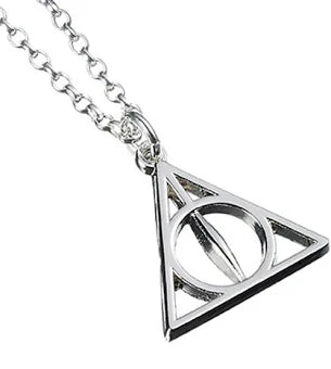 Harry Potter Deathly Hallows Sterling Silver Necklace