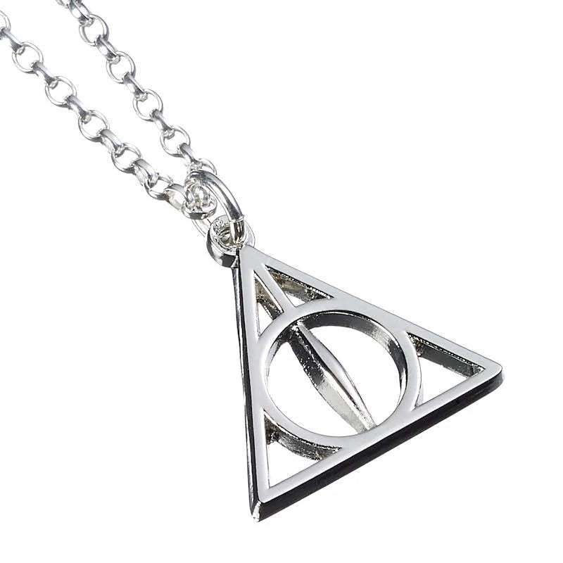 Harry Potter Deathly Hallows Sterling Silver Necklace