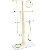 Thumbnail for Umbra Trigem Hanging Jewelry Organizer 3 Tier Necklace