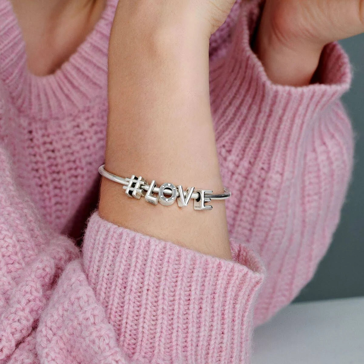 Pandora Letter L Alphabet Charm 797466