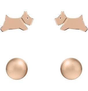 Radley Women's Etched Stud Earrings