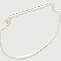 Thumbnail for Monica Vinader Women's Signature Skinny Diamond Bangle
