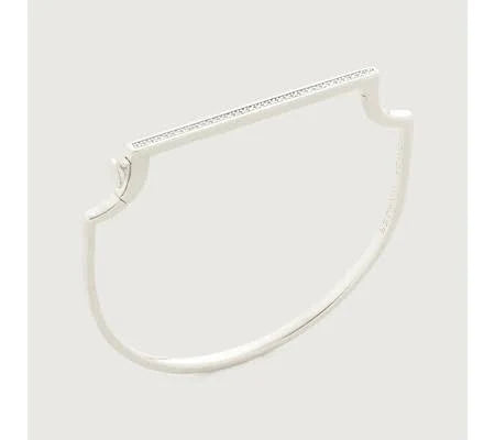 Monica Vinader Women's Signature Skinny Diamond Bangle