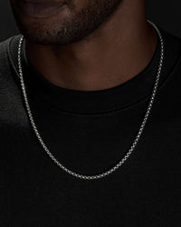 Thumbnail for Men's David Yurman Box Chain necklace