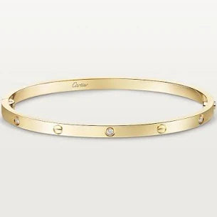 Cartier Love Small Model 6 Diamonds Bracelet
