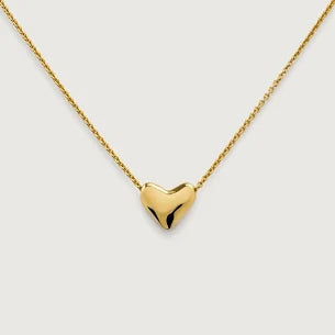 Monica Vinader Women's Heart-charm Sterling-Silver Pendant Necklace