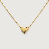 Thumbnail for Monica Vinader Women's Heart-charm Sterling-Silver Pendant Necklace