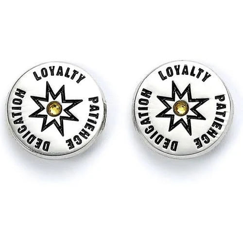 Harry Potter Women's Hufflepuff Earring Set