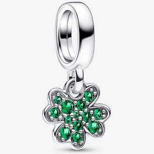Pandora Four Leaf Clover Dangle Charm