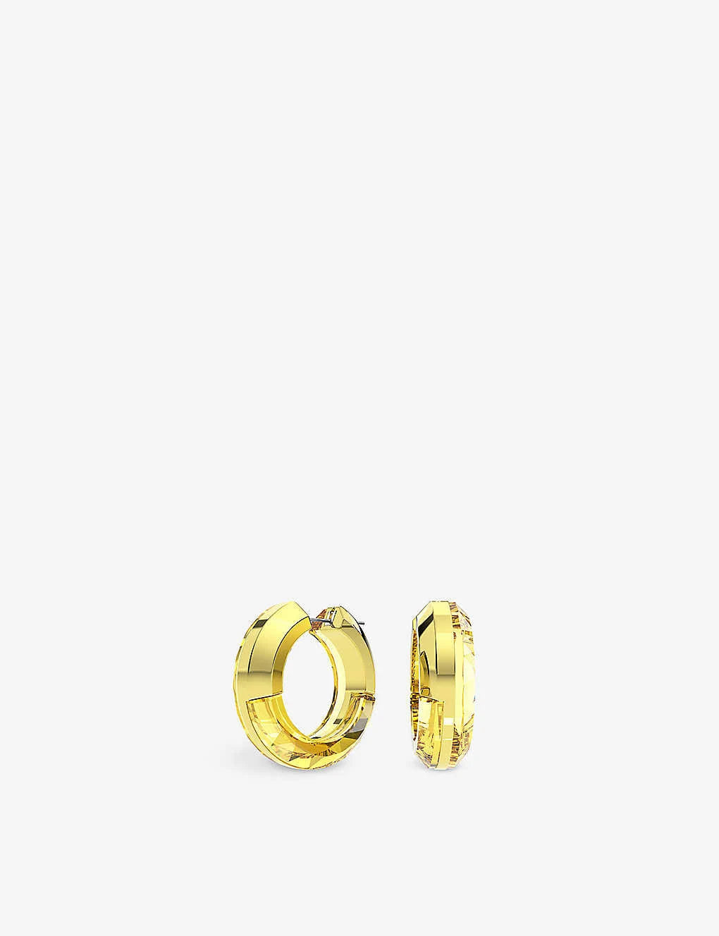 Swarovski Lucent hoop earrings