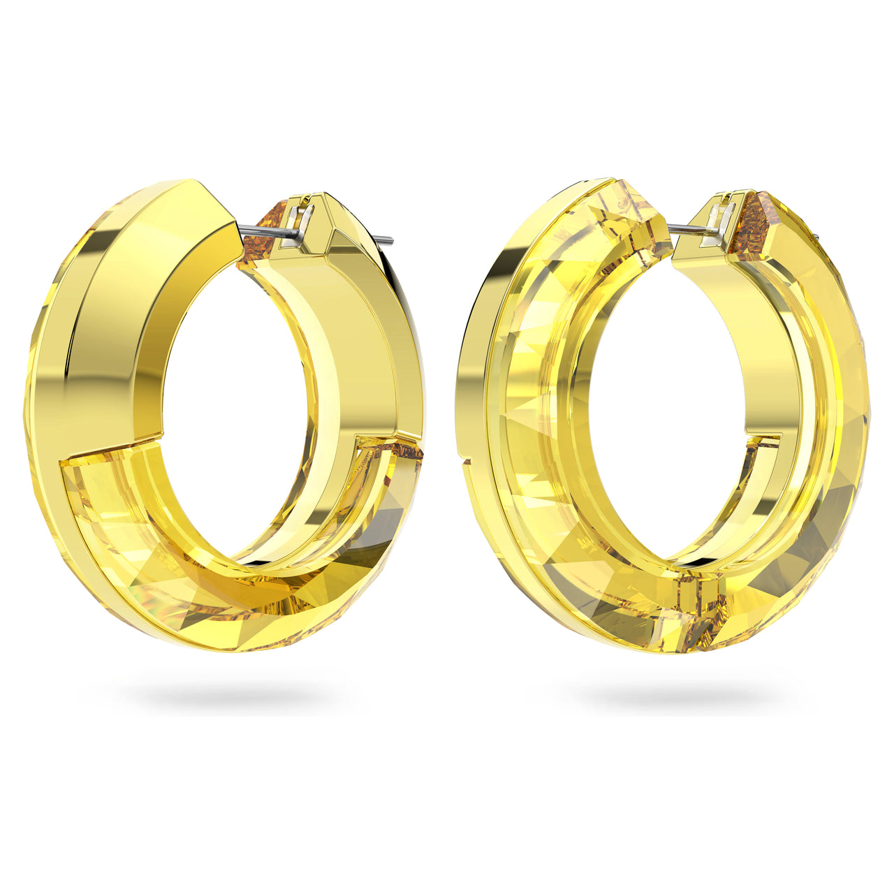 Swarovski Lucent hoop earrings
